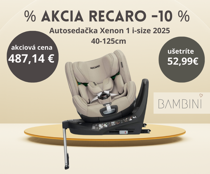 a akcia autosedačka recaro xenon 1 kid